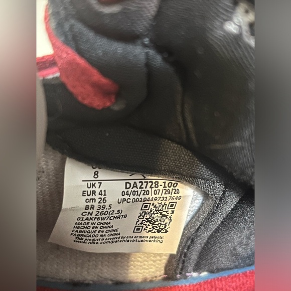 Nike Air Jordan Trophy Room Size 8 - Minimal wear as shown in photos. - Picture 7 of 11